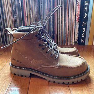 Eddie Bauer Thermal Moccasin Toe Boots 8 womens